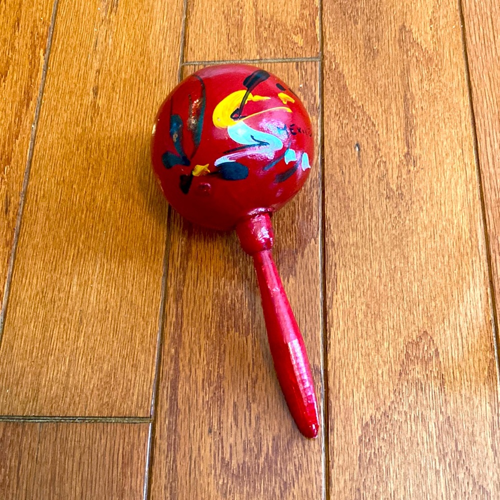 Rattle ball made in Mexico. Never used.